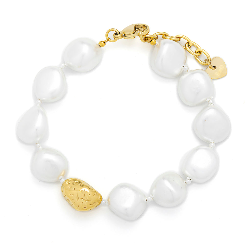 Shell Pearl Bracelet