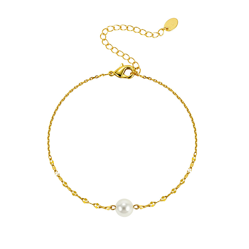 Single Pearl Bracelet