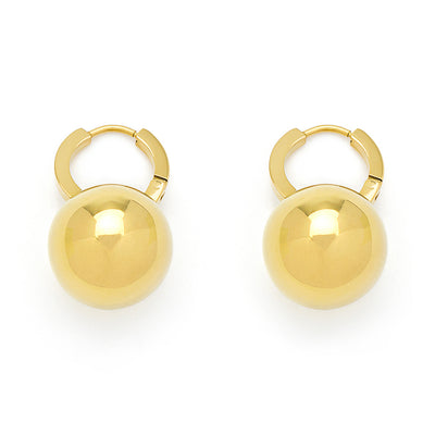 Gold Bauble Earrings