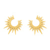 Sunburst Style Earrings