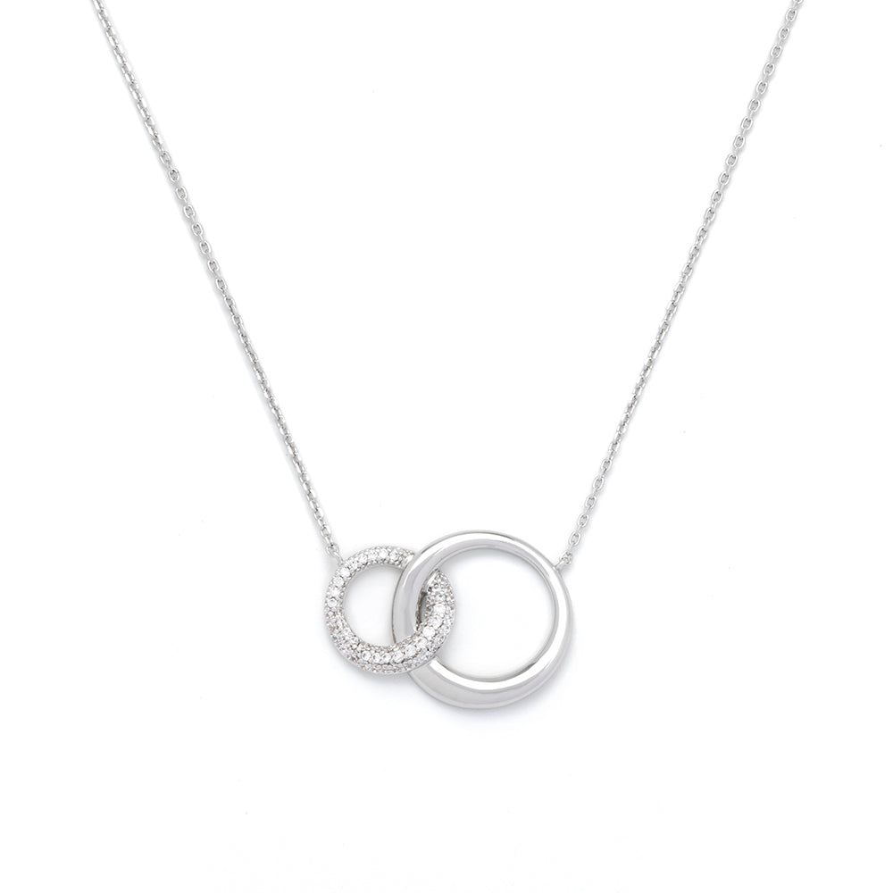 Interlinking Circles Necklace