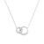 Interlinking Circles Necklace