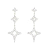 Diamond Shape Chandelier Earrings