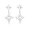 Diamond Shape Short Earrings