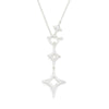 Diamond Shape Drop Necklace