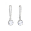 French Clip CZ Earrings