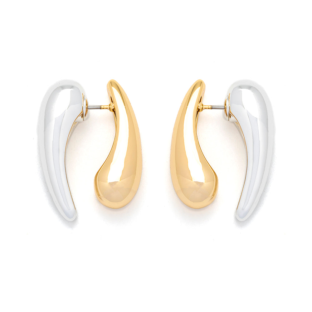 Mixed Metal Earrings