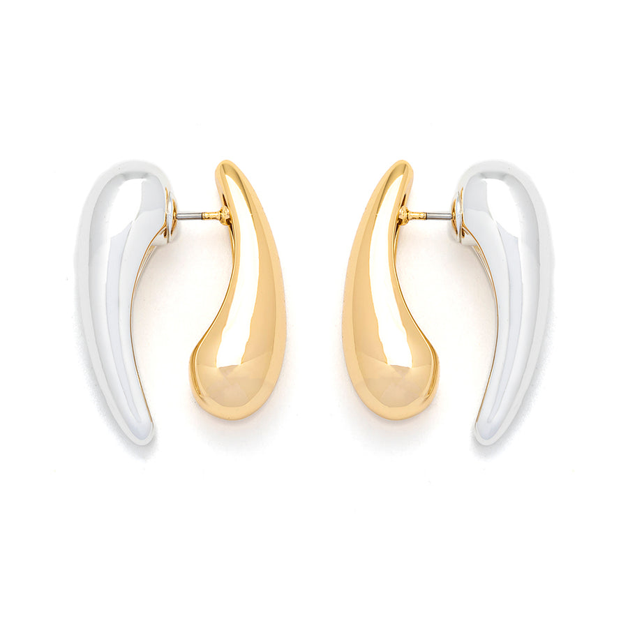 Mixed Metal Earrings