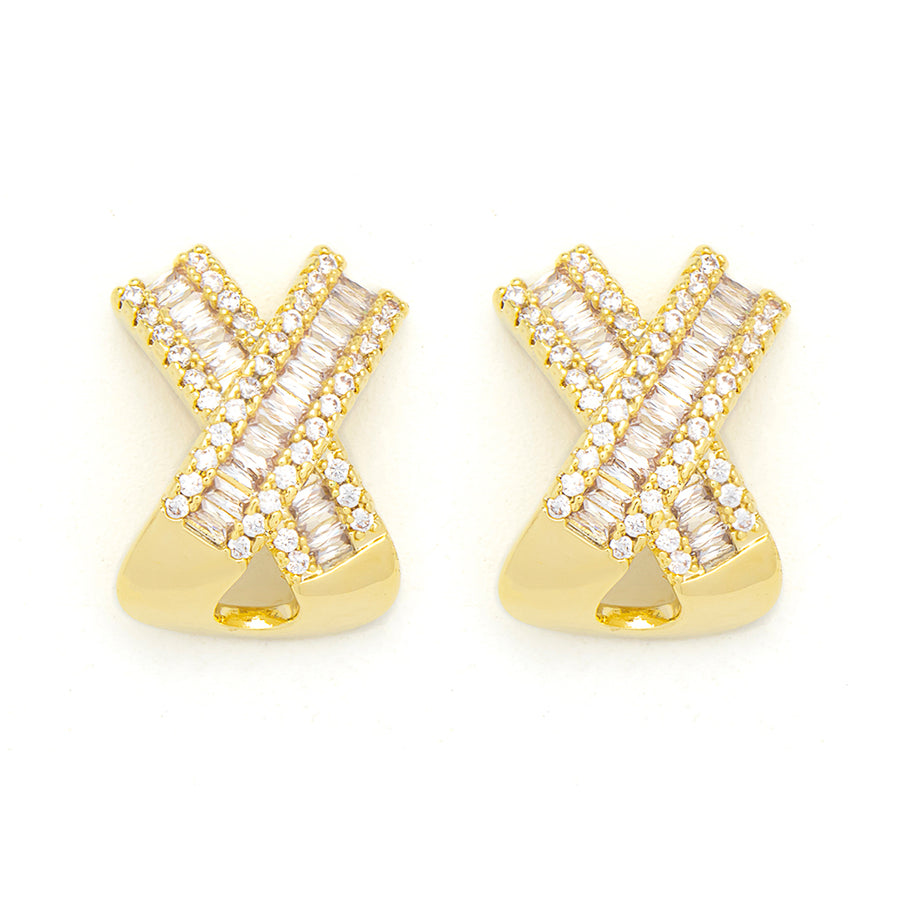 Kiss Gold Earrings