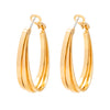 Amalia Gold Hoops