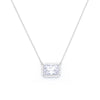 Classic Style Rectangular Necklace