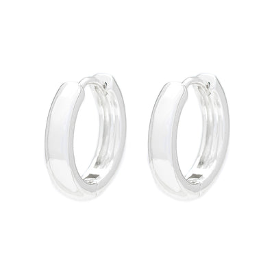 Small Silver Hoops