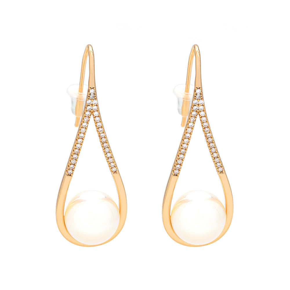 Jayda Faux Pearl Earrings