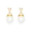 Kiss Kiss Faux Pearl Earrings