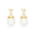 Kiss Kiss Faux Pearl Earrings