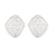 Crystal Encrusted Diamond Shape Earrings