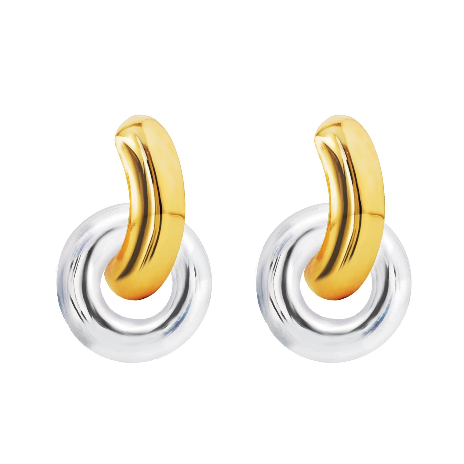 Kyleigh Mixed Metal Earrings