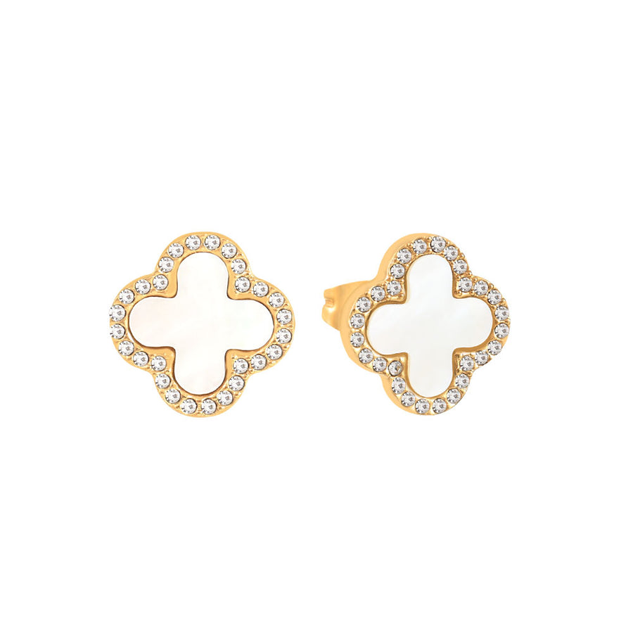 Estella Shell Pearl Studs
