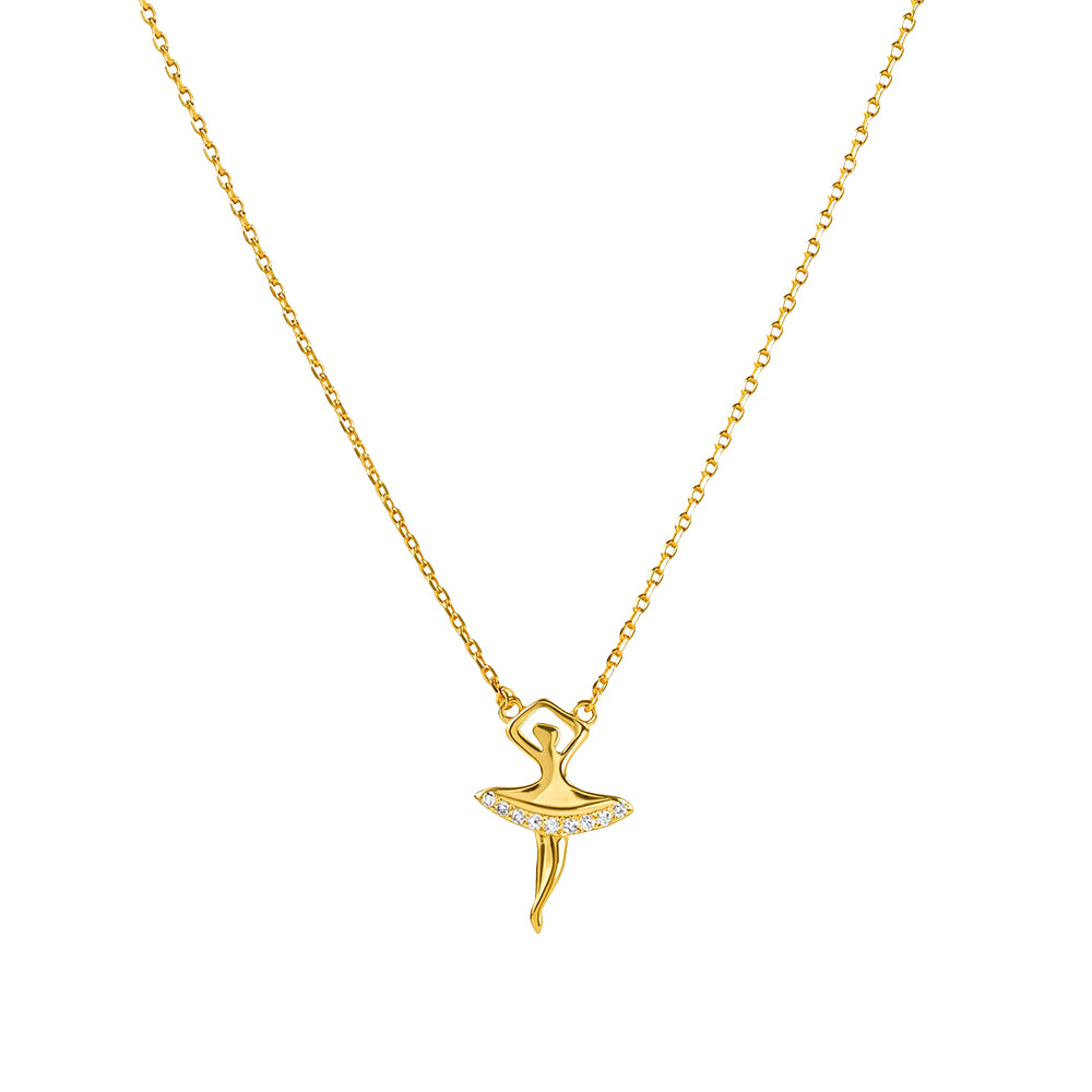 The Pink Box Ballerina Pendant