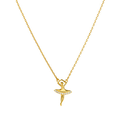 The Pink Box Ballerina Pendant