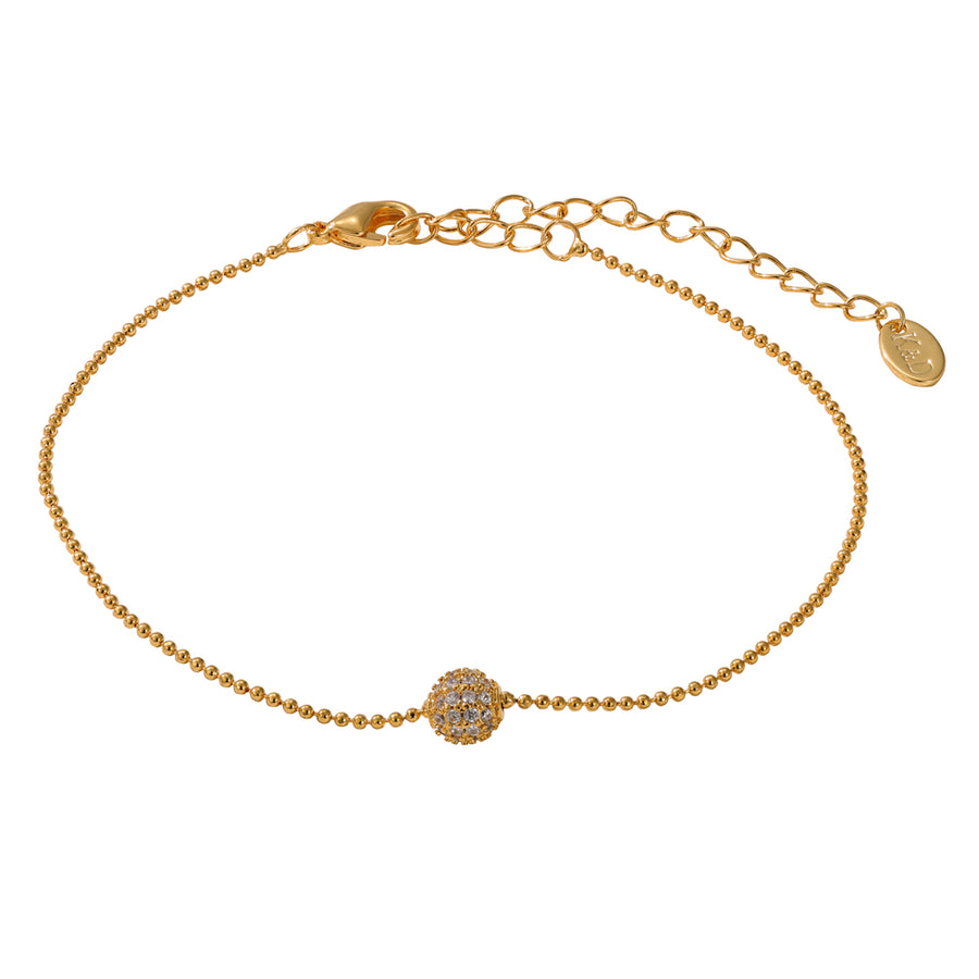 The Pink Box Crystal Ball Bracelet