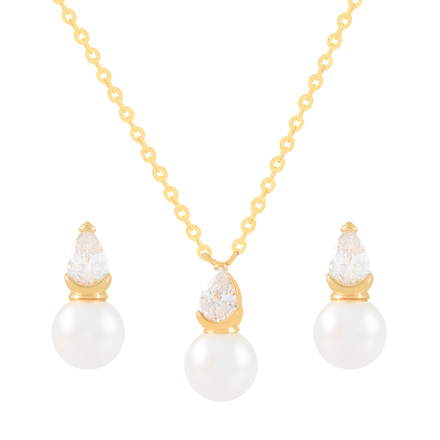 The Pink Box Crystal Pearl Set