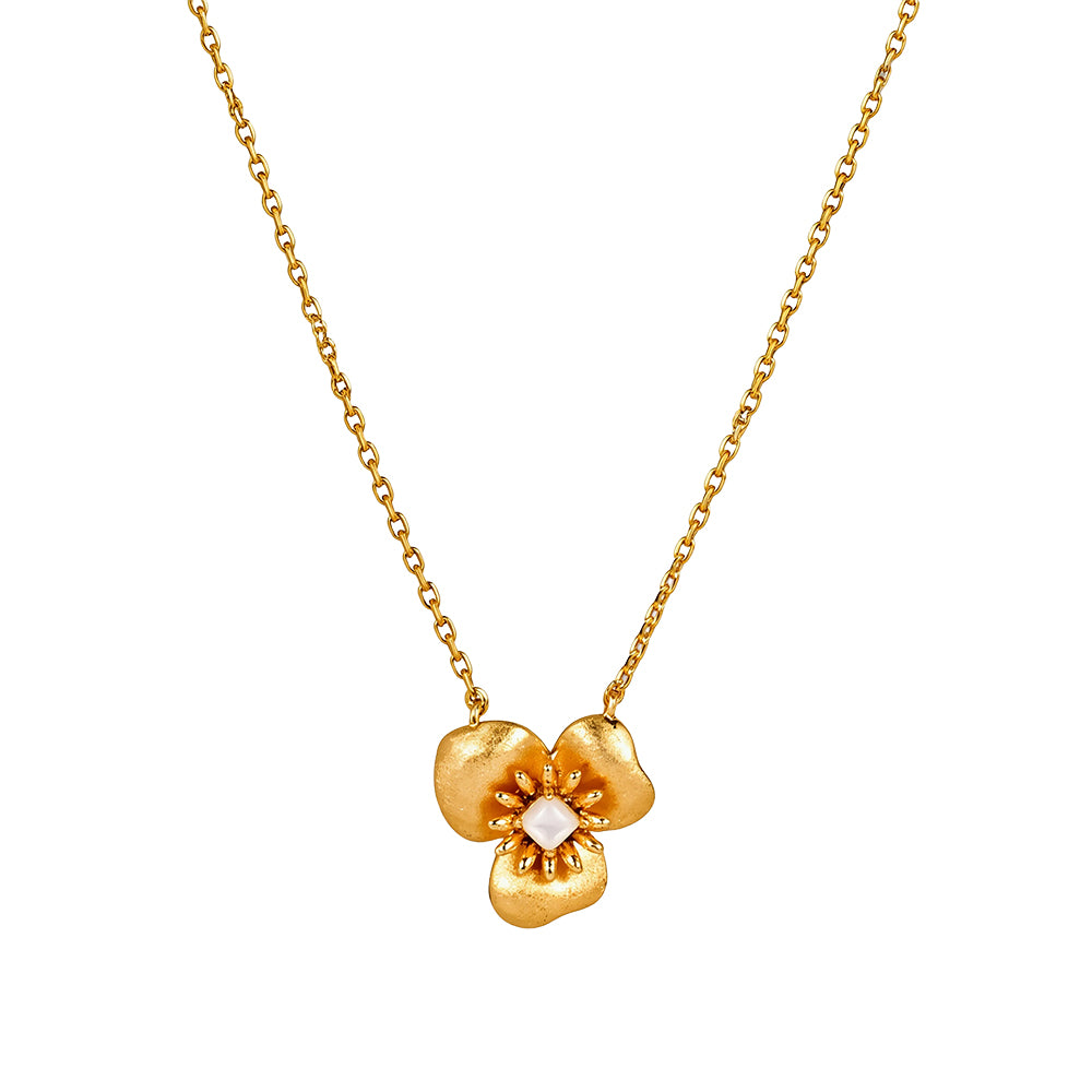 The Pink Box Floral Necklace