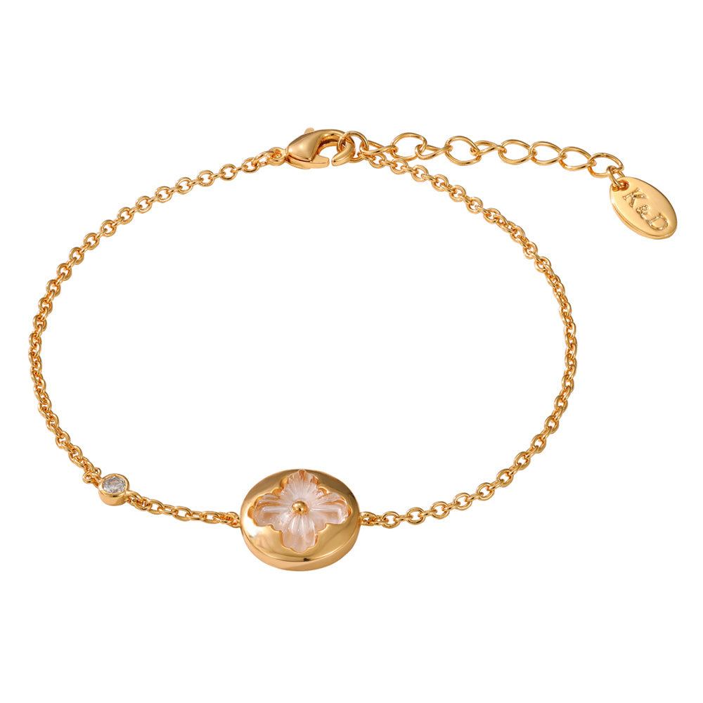 The Pink Box Mother of Pearl Bracelet