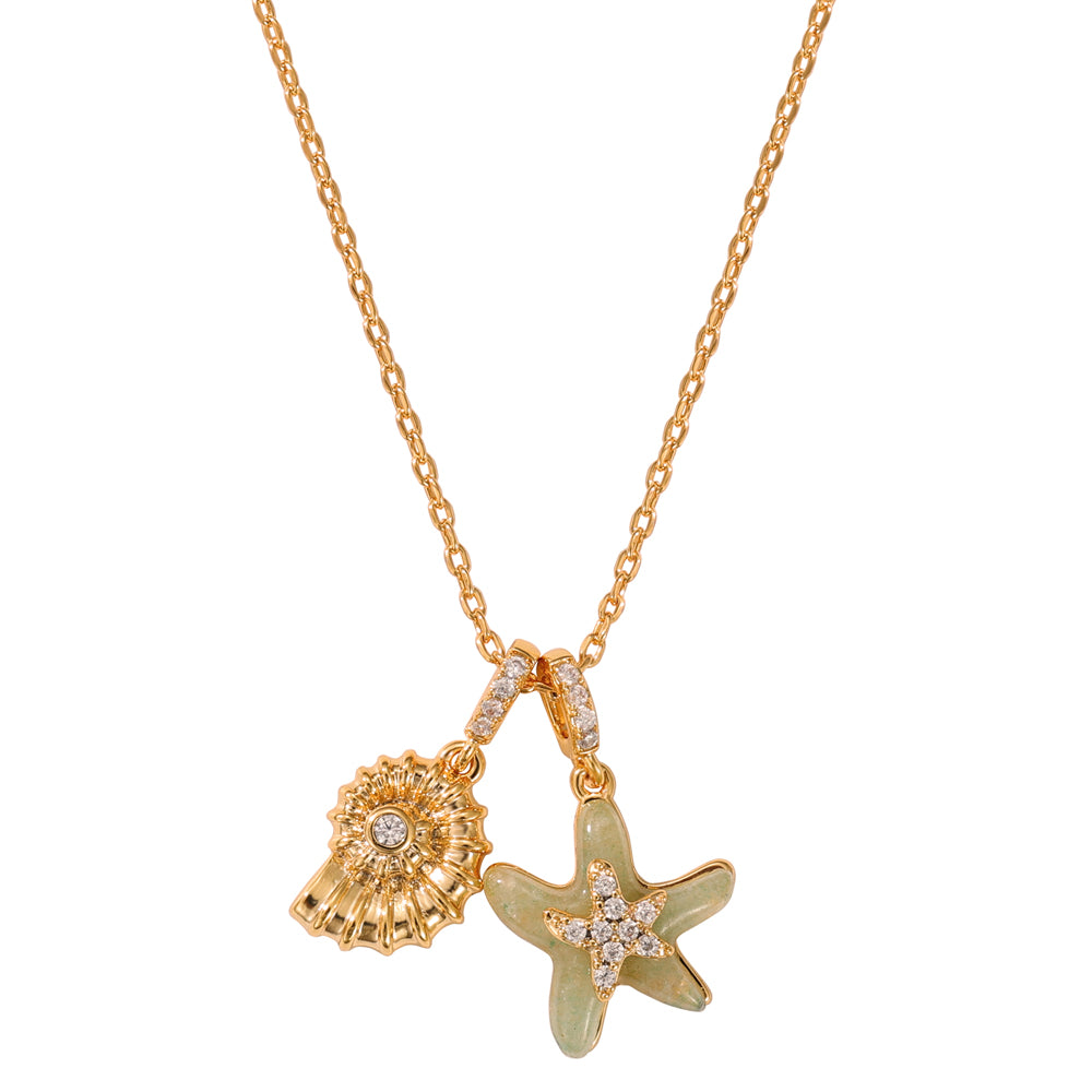 The Pink Box Ocean Charms Pendant