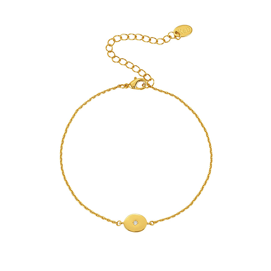The Pink Box Solitaire Bracelet