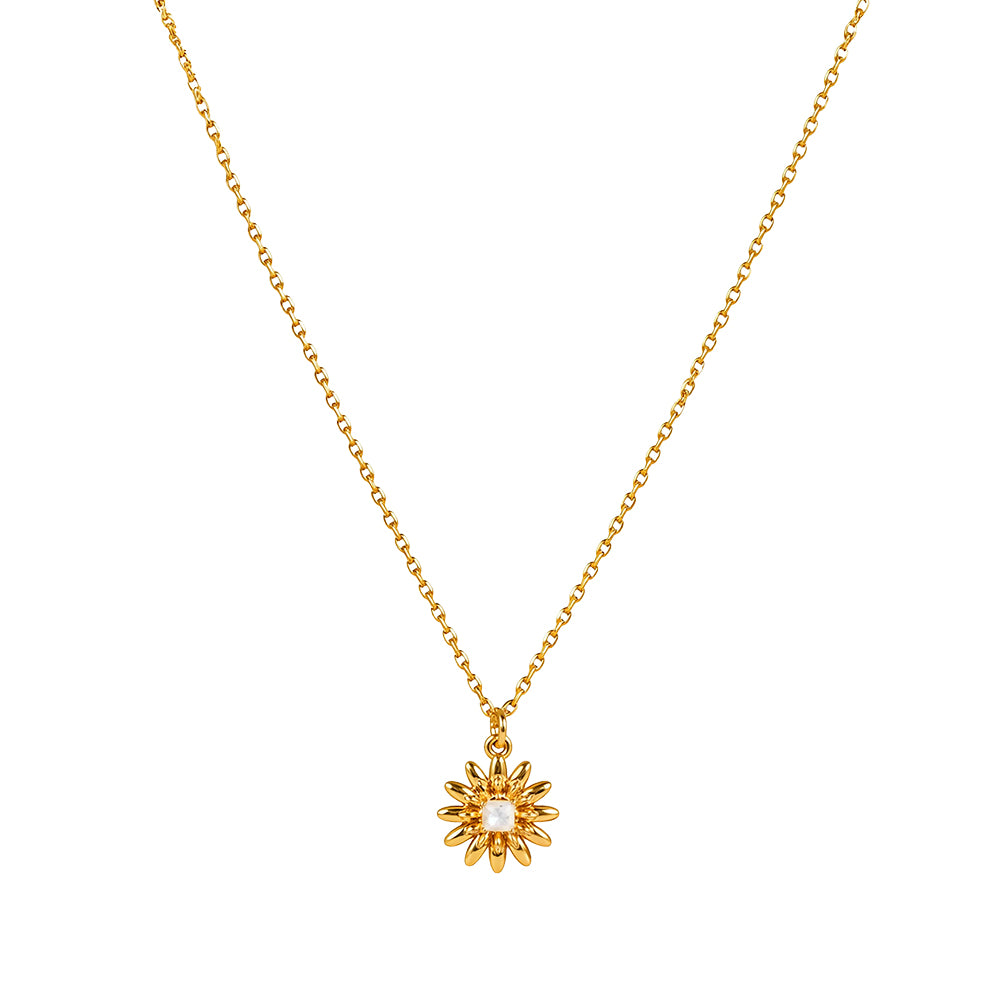 The Pink Box Sunburst Pendant