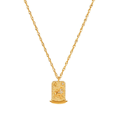 The Pink Box Zodiac Necklace - Leo