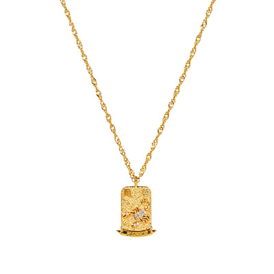 The Pink Box Zodiac Necklace - Scorpio