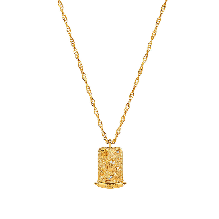The Pink Box Zodiac Necklace - Virgo