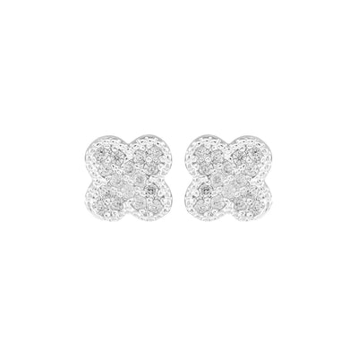 Tiny Clover Earrings