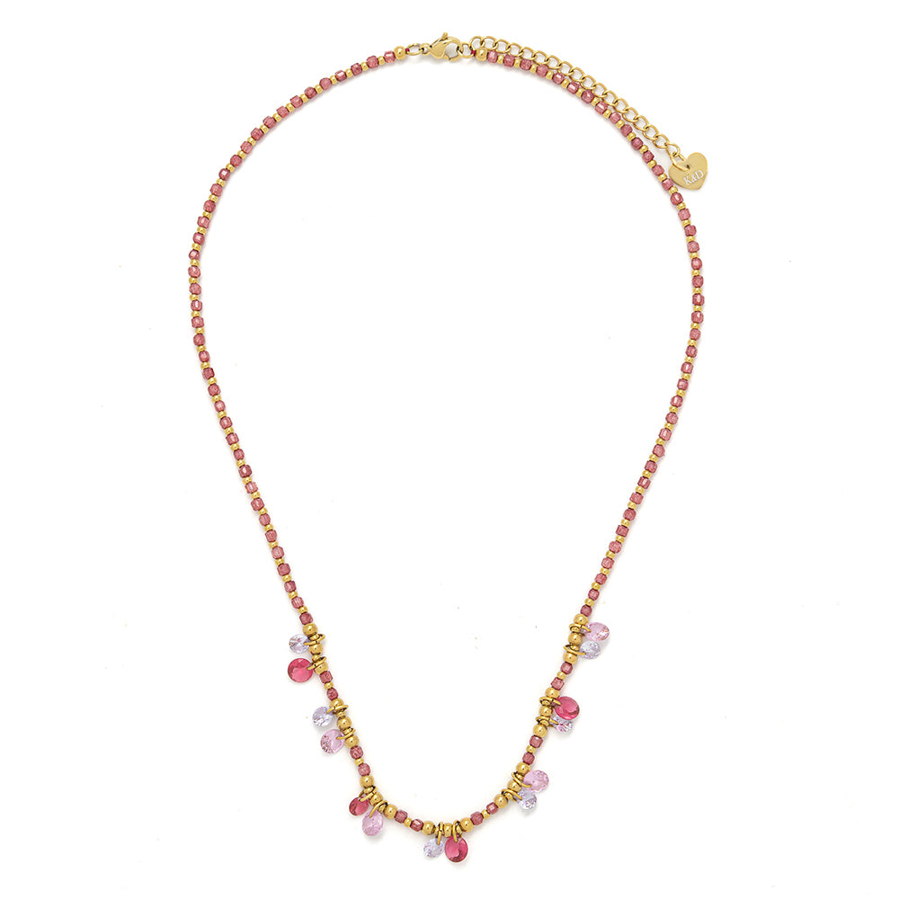 Pink Mix Necklace