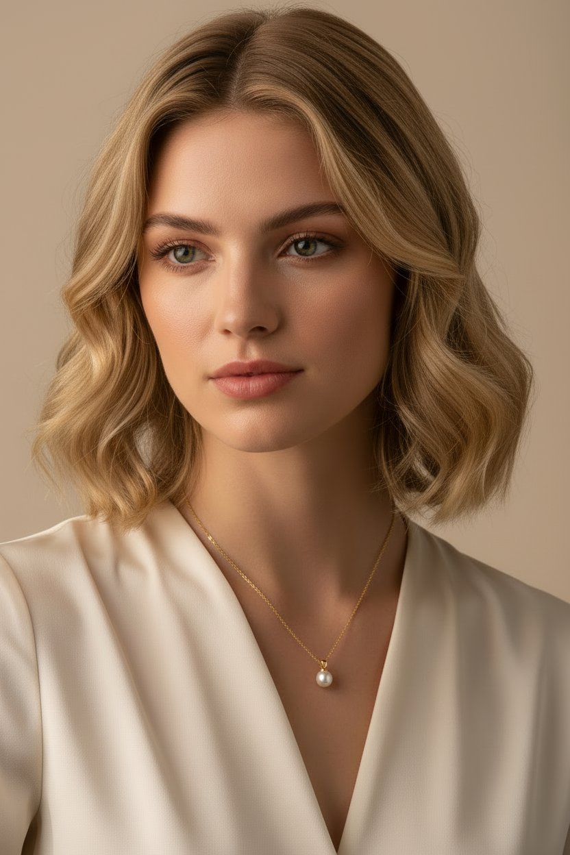 The Pink Box Single Pearl Pendant