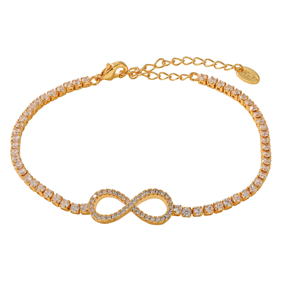 The Pink Box Infinity Bracelet