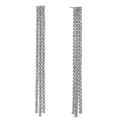 Morgan Crystal Drop Earrings