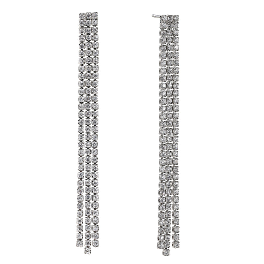 Morgan Crystal Drop Earrings