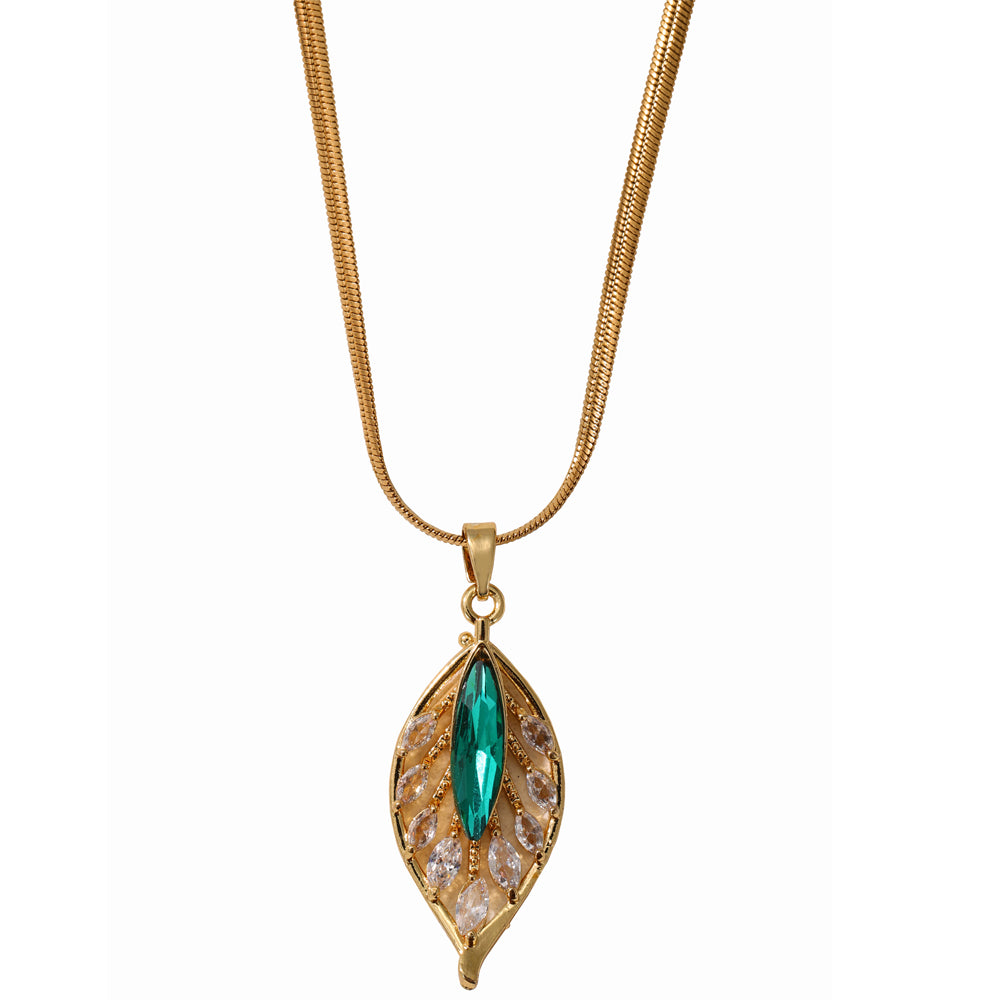 Green Leaf Pendant