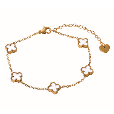 White Clover Bracelet