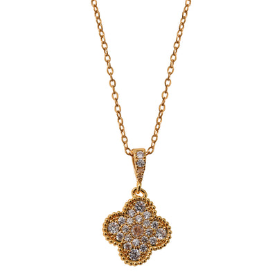 Rowyn Crystal Clover Pendant