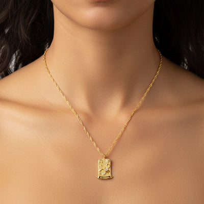The Pink Box Zodiac Necklace - Scorpio