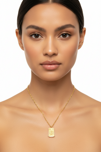 The Pink Box Zodiac Necklace - Libra