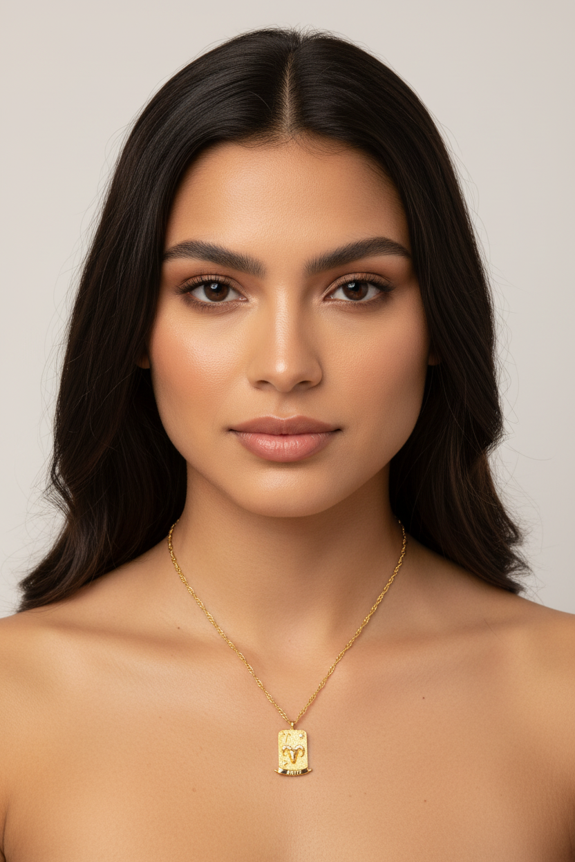 The Pink Box Zodiac Necklace - Aries