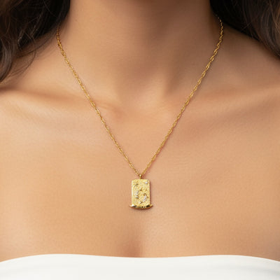 The Pink Box Zodiac Necklace - Pisces