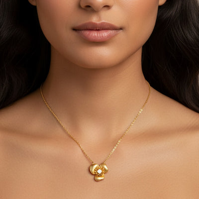 The Pink Box Floral Necklace