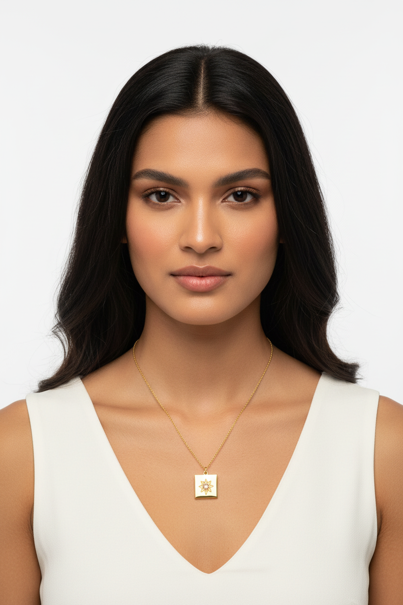 The Pink Box Star Pendant