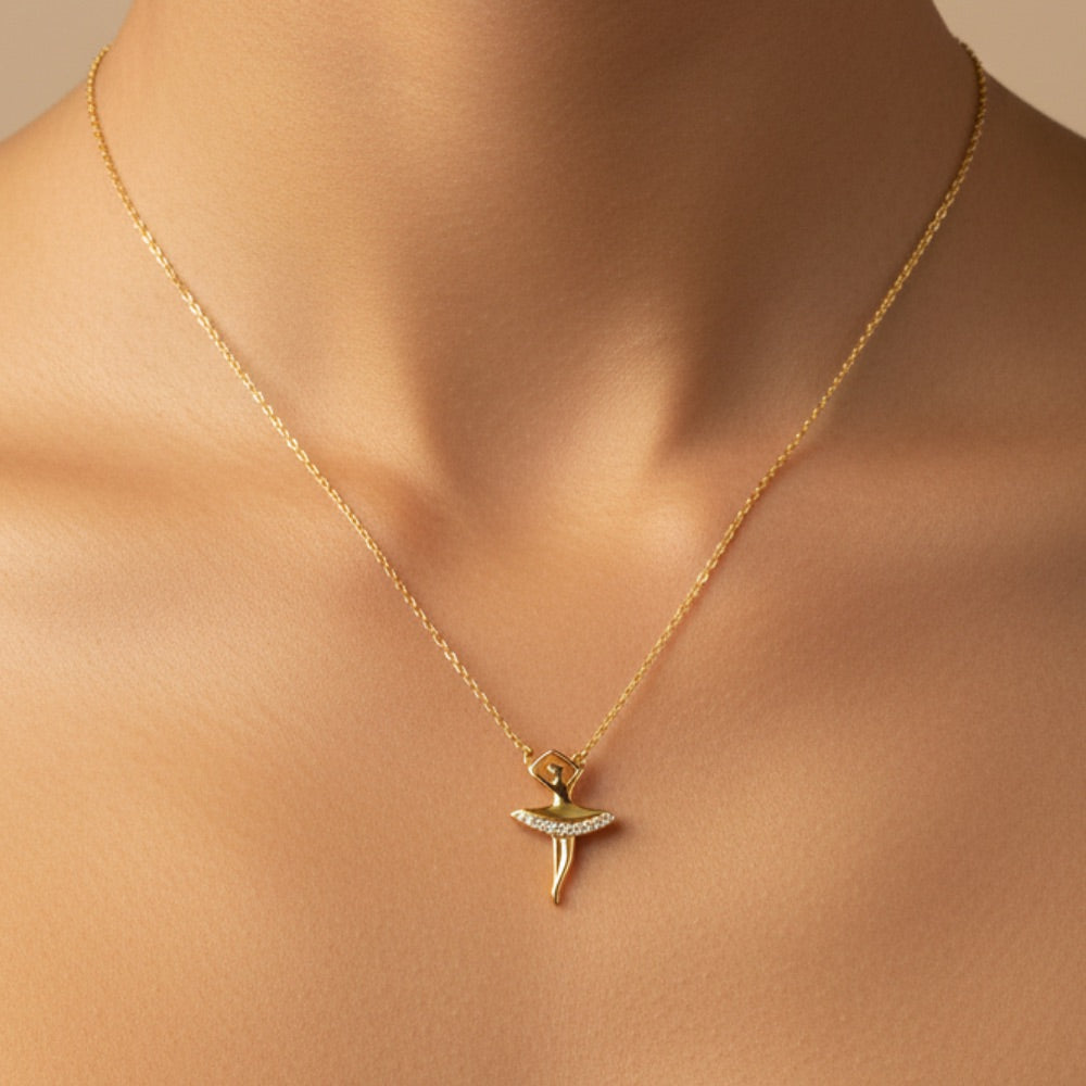 The Pink Box Ballerina Pendant